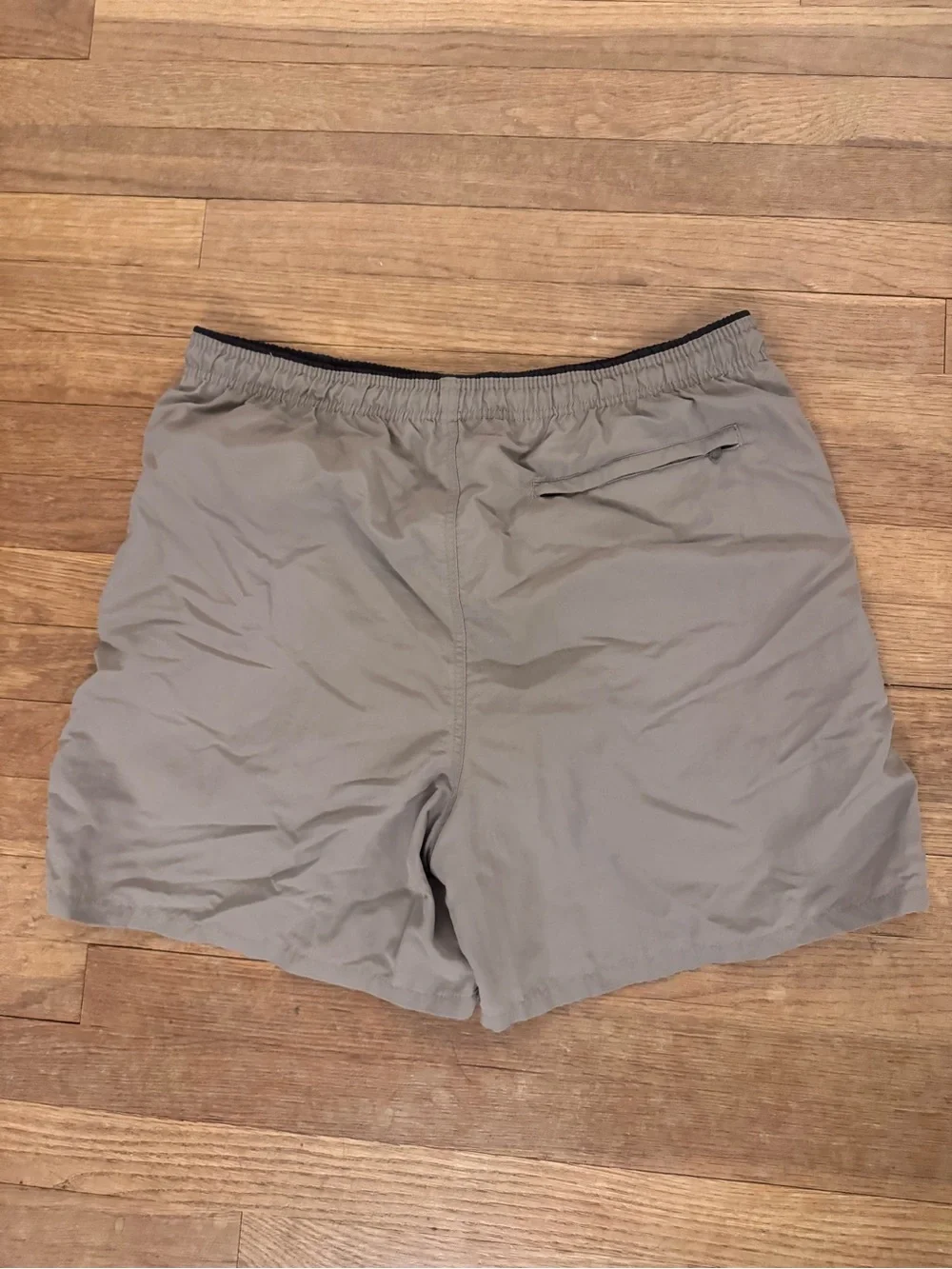 Bimini Bay Outfitters Men's Beige Gray Swim Trunks - Size Large b73